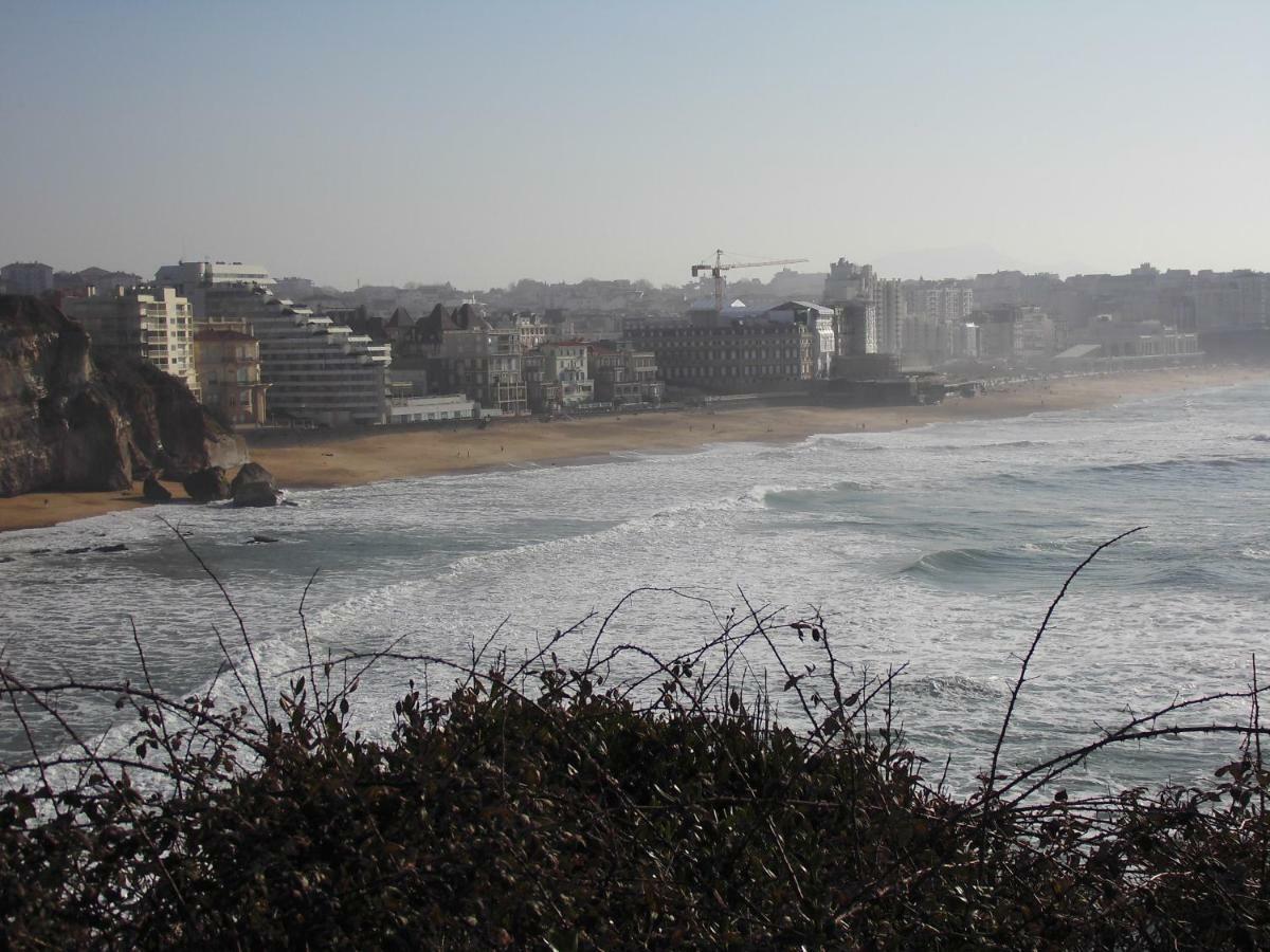 Ferienwohnung Au Balcon Fleuri Anglet Exterior foto