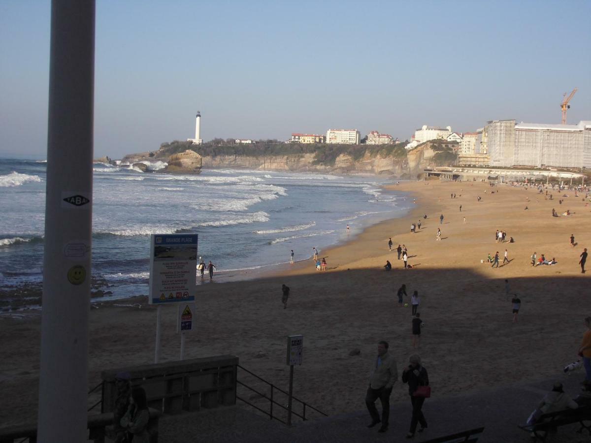 Ferienwohnung Au Balcon Fleuri Anglet Exterior foto