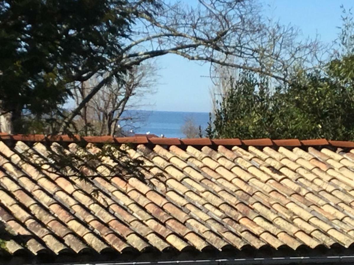 Ferienwohnung Au Balcon Fleuri Anglet Exterior foto